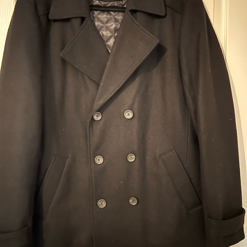 Calvin Klein Men’s Wool Peacoat